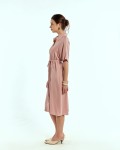 SIXDO Woven Flared Dress for Women